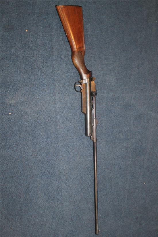 A Webley & Scott Service air rifle mark II, 41in.